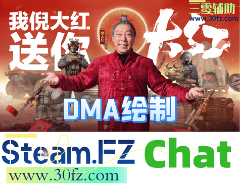 Chat輔助-「雷達預警_物資透視_物理自瞄」